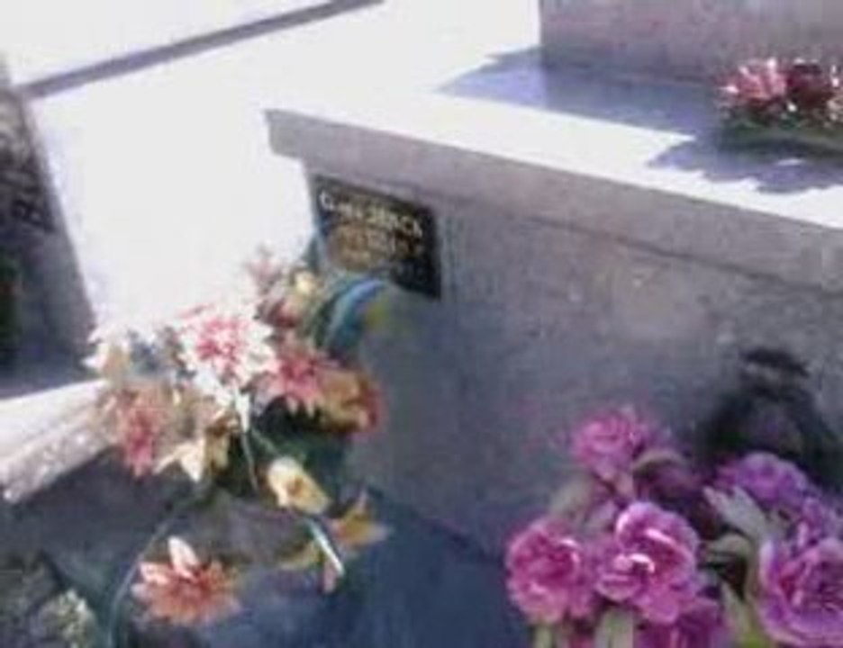 Visite à la tombe de Slimane Azem (juin 2009)