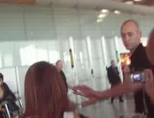 Tokio Hotel at the airport