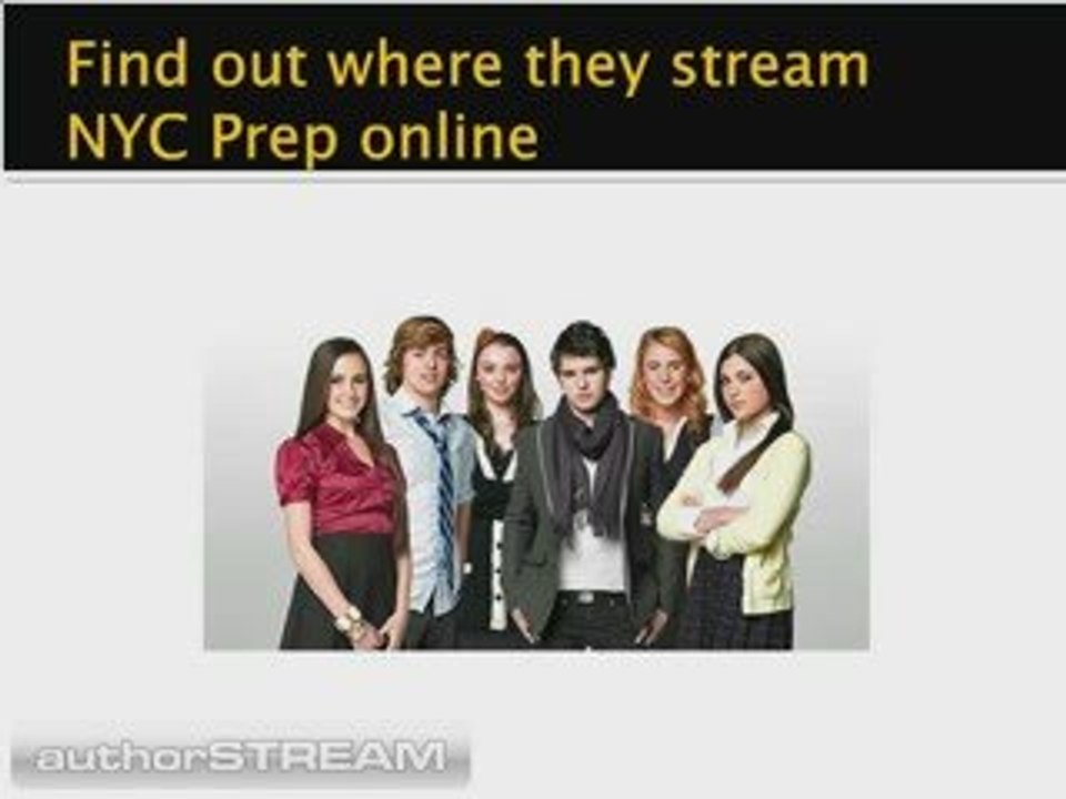 Watch NYC Prep Online