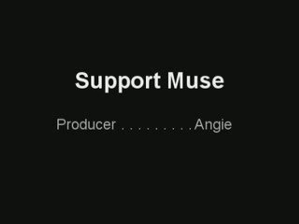 Muse Test Support Muse Video