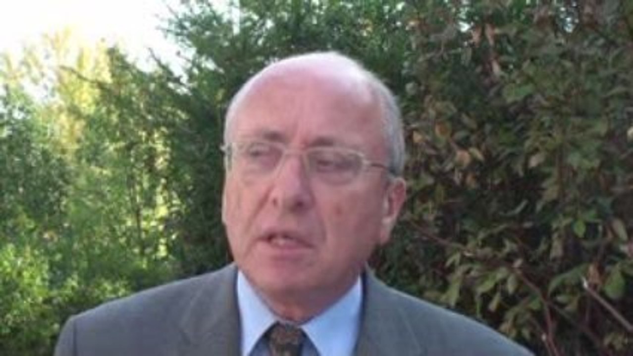 Christian Namy, président du Conseil général de la Meuse