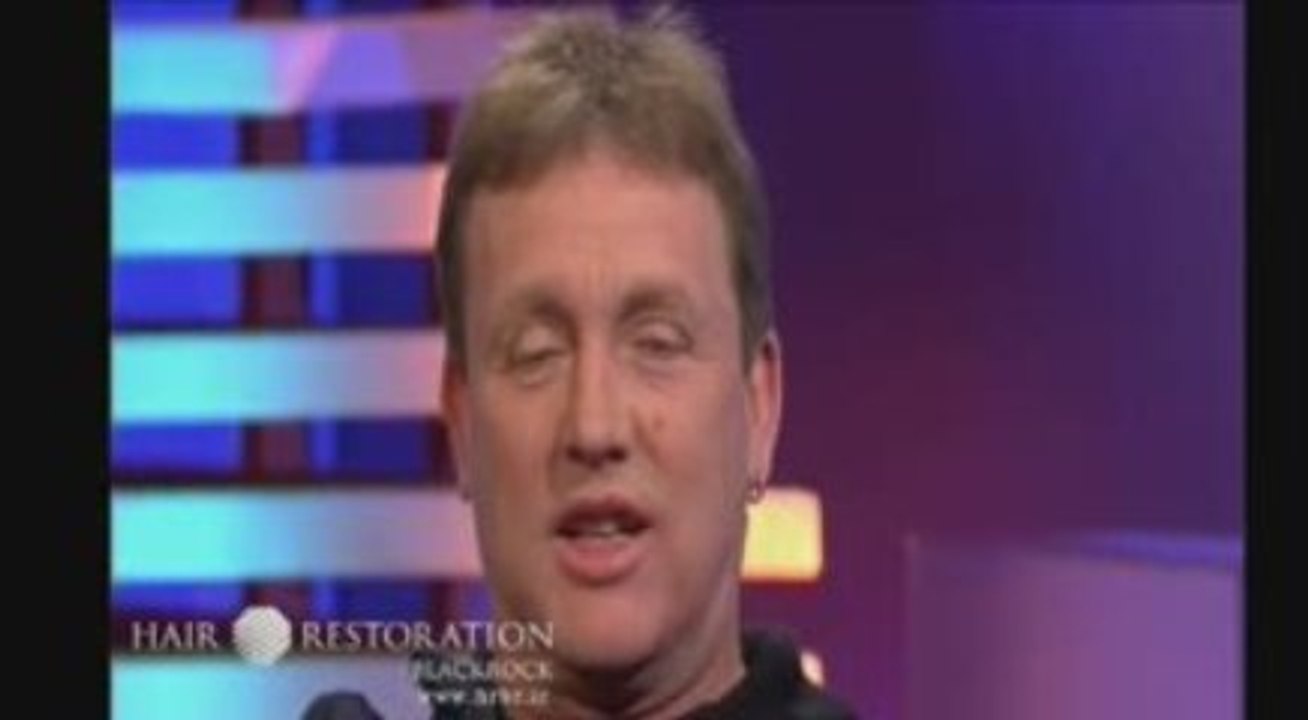 Hair Loss Discussion on Late Late Show Ireland Part 1
