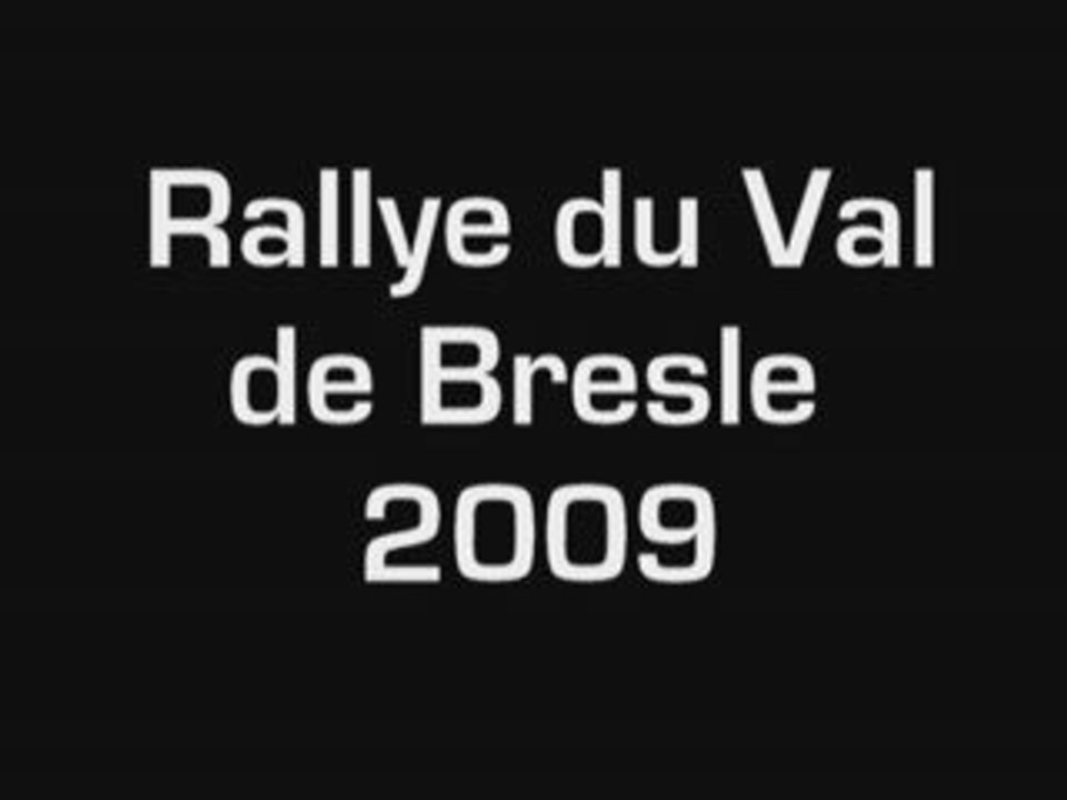 Rallye du Val de Bresle 2009