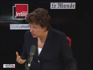 Roselyne Bachelot - Les Questions du mercredi