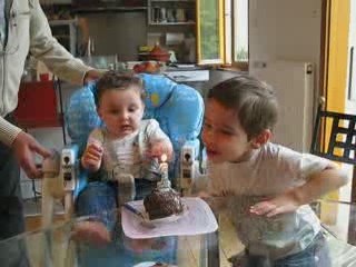 Première bougie de Louis