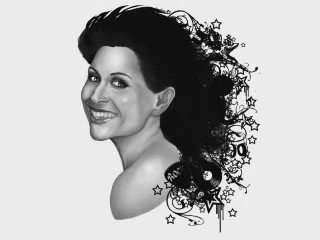 Minnie Driver Speedpaint by Malin Grön