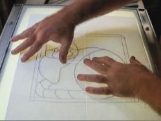 Enlarging and Printing Large Stained Glass Pattern