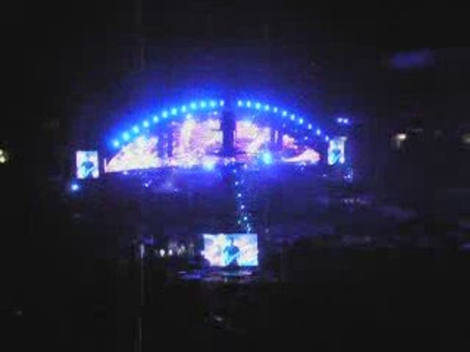 CONCERT COLDPLAY PARIS PARC DES PRINCES 7 SEPT 2009