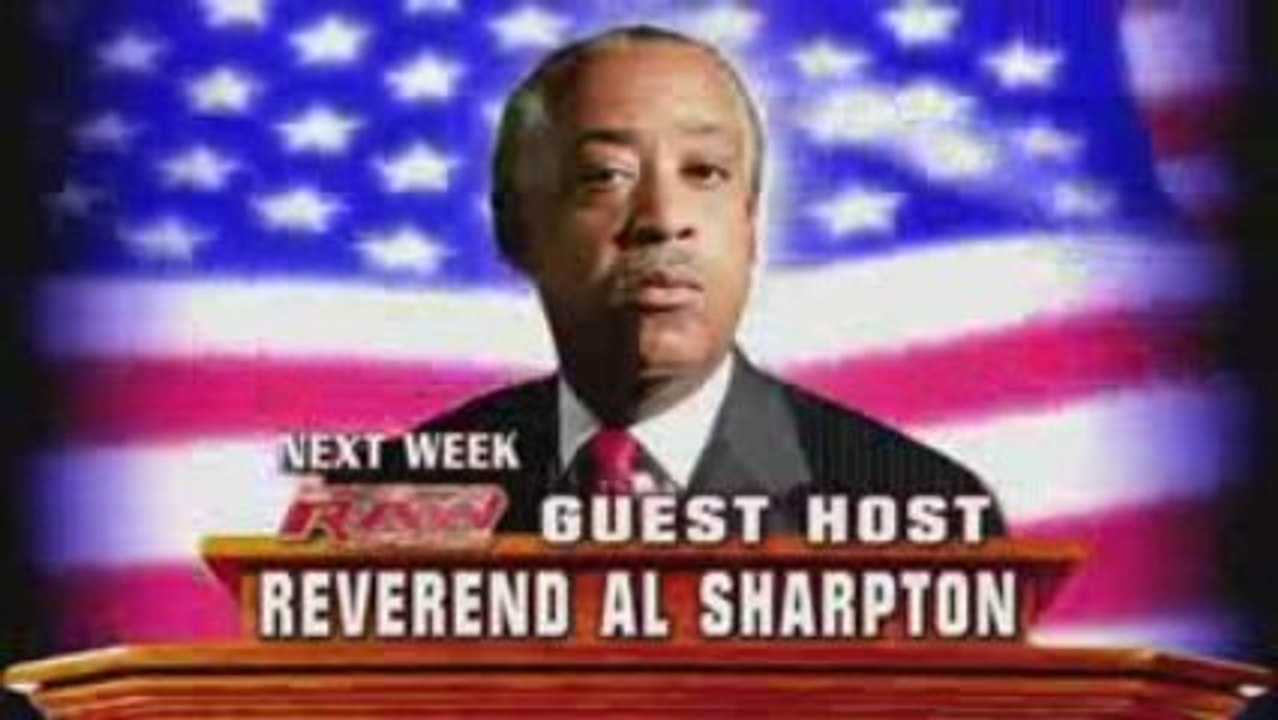 WWE Raw 09 28 09 - Al Sharpton Guest Hosts!