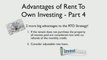 Make Money in Rent To Own / Lease Options Investing - Part 4