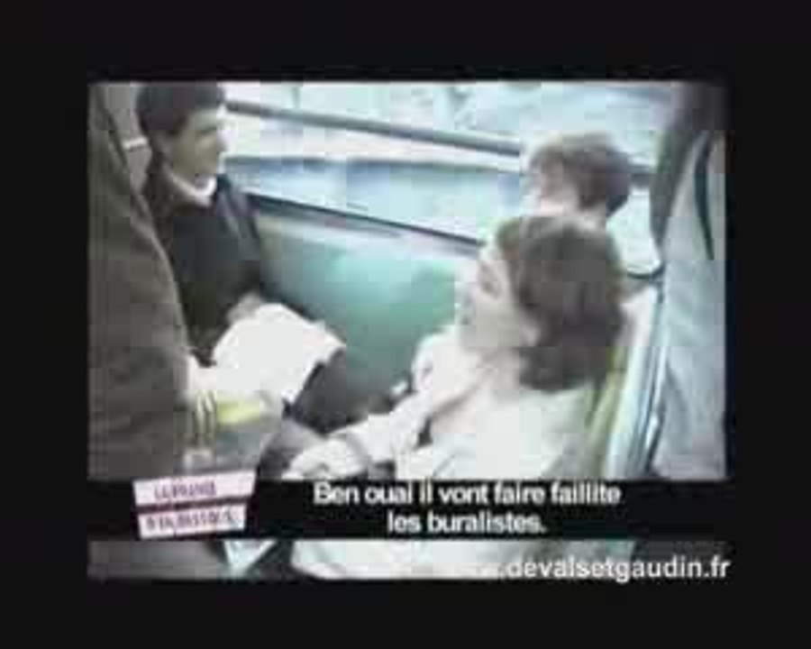 embrouille dans le métro