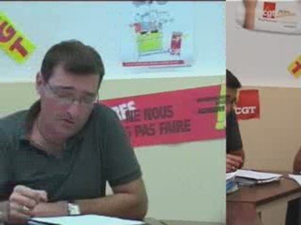 Conference de Presse UL CGT La Seyne