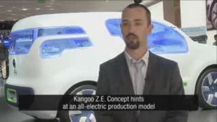 Renault Kangoo Z.E. Concept - La minute du salon !