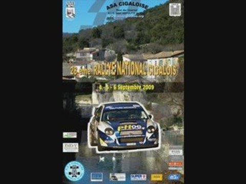 RALLYE DU CIGALOIS 2009 FRAISSAC