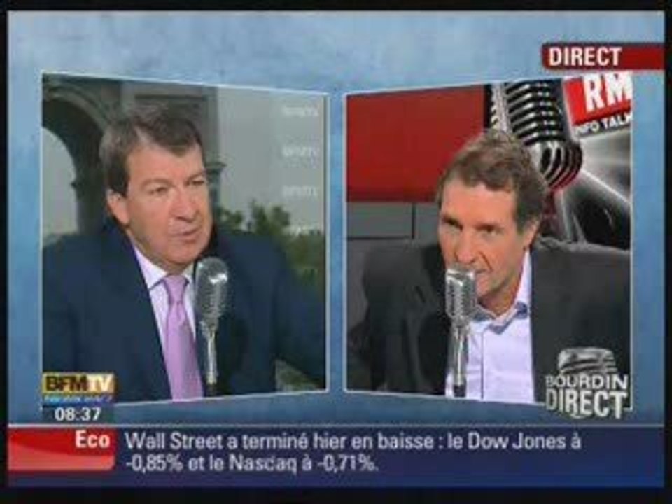Xavier Darcos comprend l'"irritation de Nicolas Sarkozy"