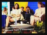 Bernard Tapie à Villeurbanne (69) sur LyonTv (Archiv)