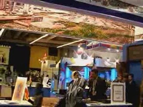 l'office du Tourisme d'Iran au salon Top Resa par Challenges