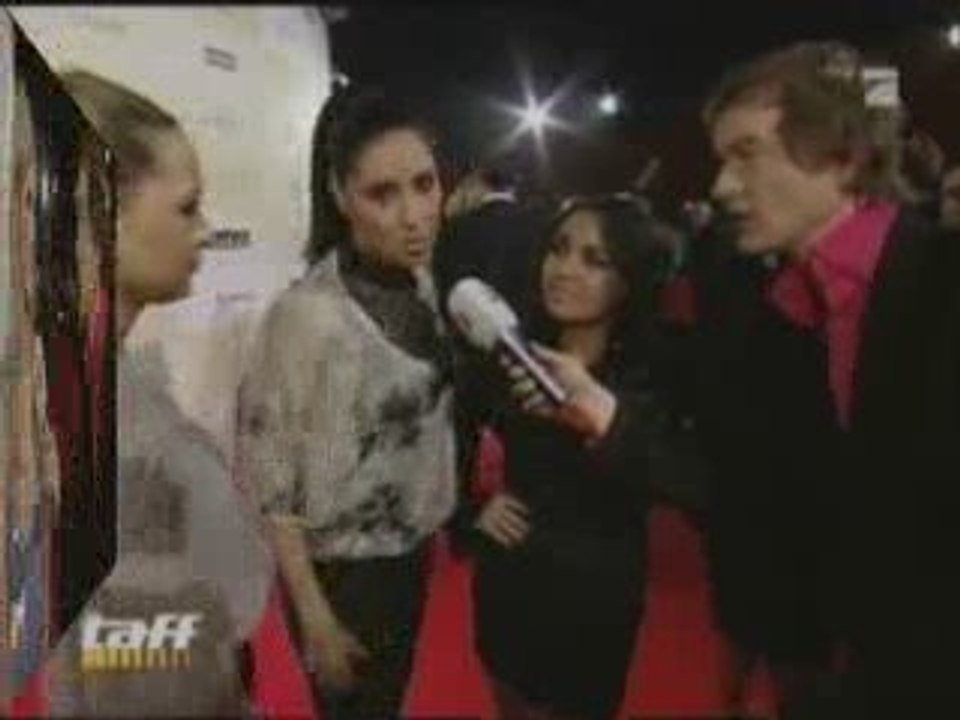 Monrose beim Bambi 2008 in SAM und taff