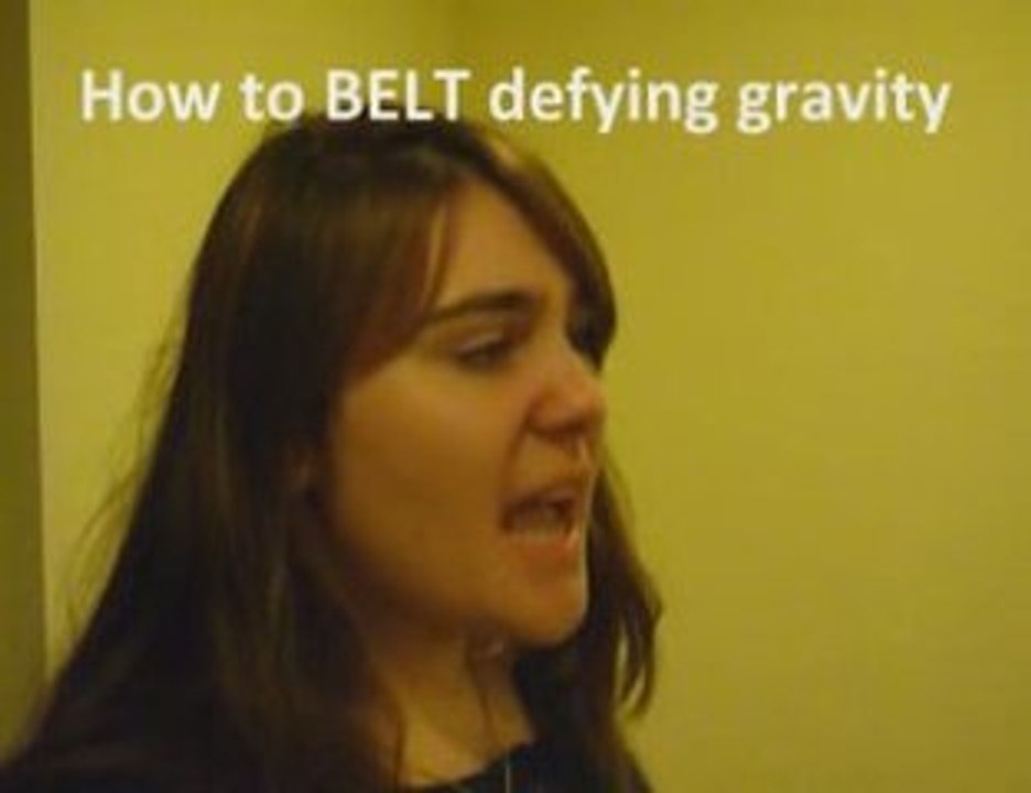 How to sing defying gravity