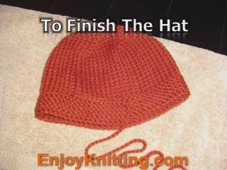 Knit Hat Detailed Procedures and Useful Tools