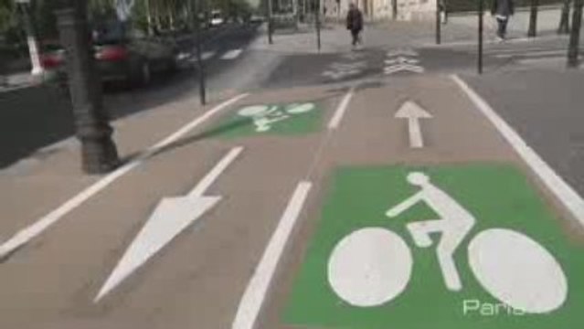 Vélib' a testé la piste cyclable Morland Hôtel de Ville !