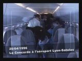 Le Concorde à L'aéroport de Lyon sur Lyontv (Archiv)