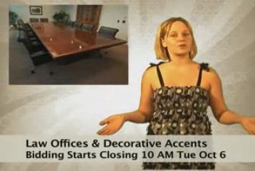 Law  office  Furnishings  North  Carolina  Auction
