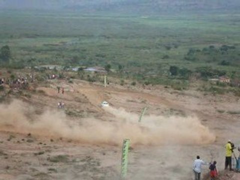 MOHAMED ESSA at GAHANGA QUARRY, SuperStage of KCB RALLY 09
