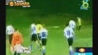 Les anotaron un gol mientras celebraban