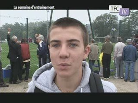 La semaine d'entrainement avant OL/TFC