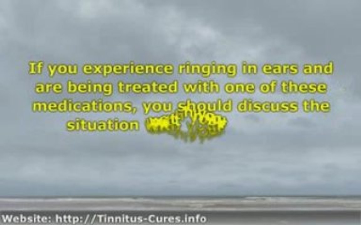 Tinnitus Relief and Medicine - Drugs That Can Cause Ringing