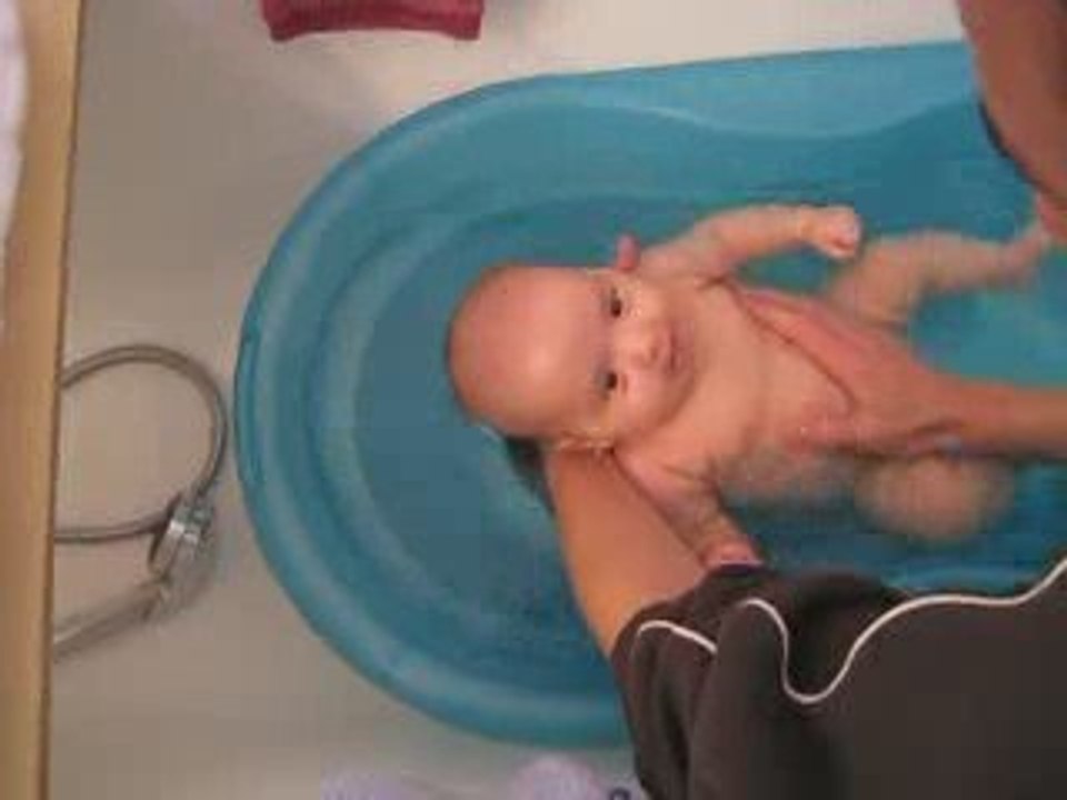 Sarah au bain