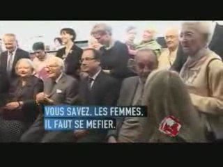 Chirac grillé par Bernadette