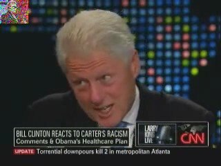 Bill Clinton Reacts To Jimmy Carter On Larry King Live