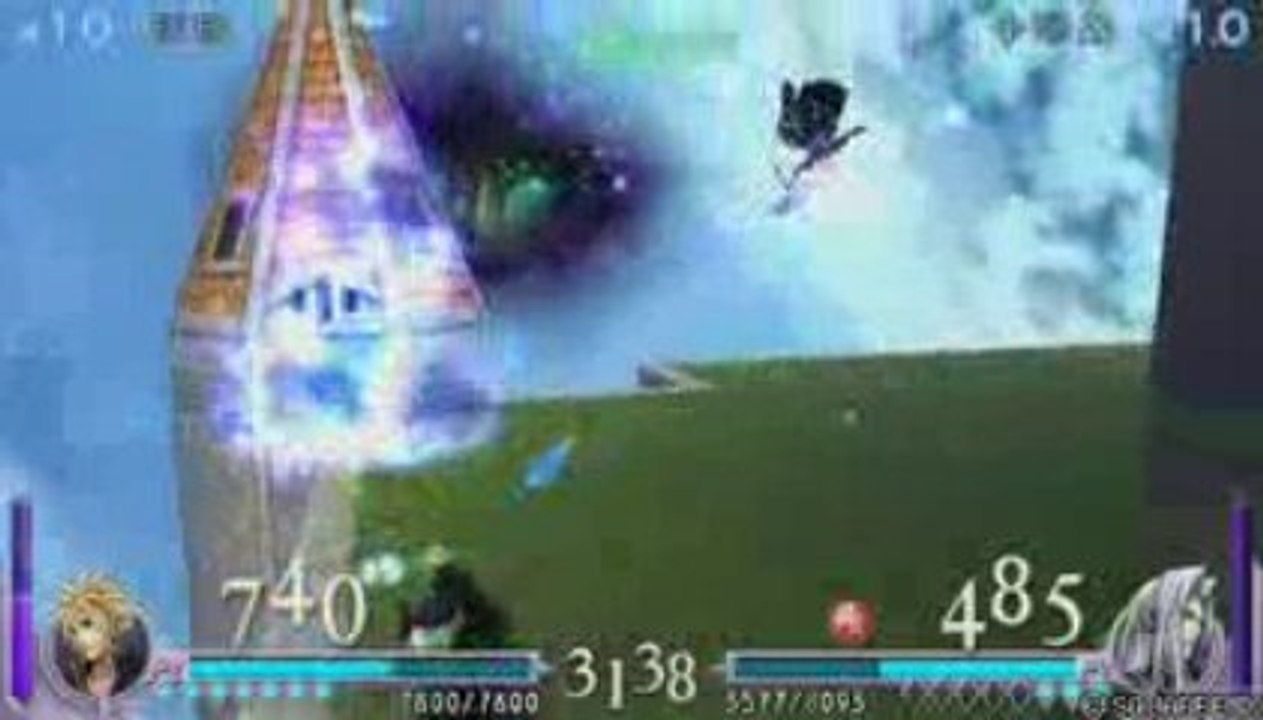 Cloud VS Sephiroth 80