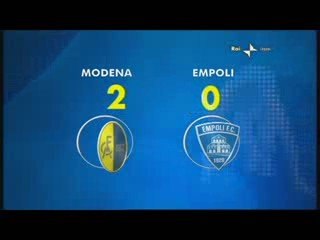 6^ giornata MODENA - Empoli 2-0 90°minuto