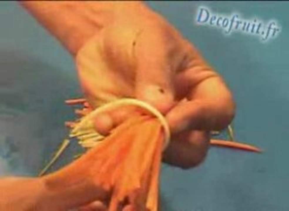 Julienne de carotte fagot