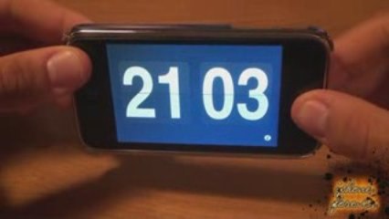 Flip Clock - Test (Horloge Numérique Sur Iphone)