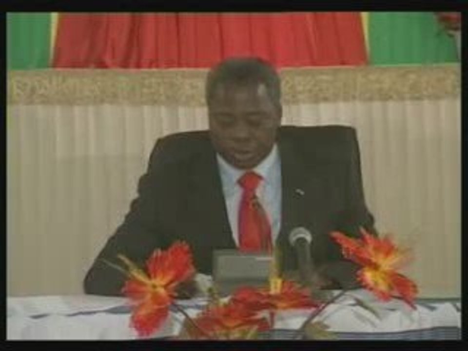 Bilan des 2 ans ans du Premier Ministre Tertius Zongo - 1