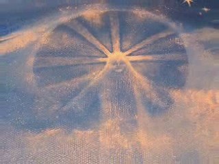 'Spiritual Sky' Art by Teekamp, Wisdom by Einstein