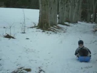 La Bourboule: Les joies de la neige