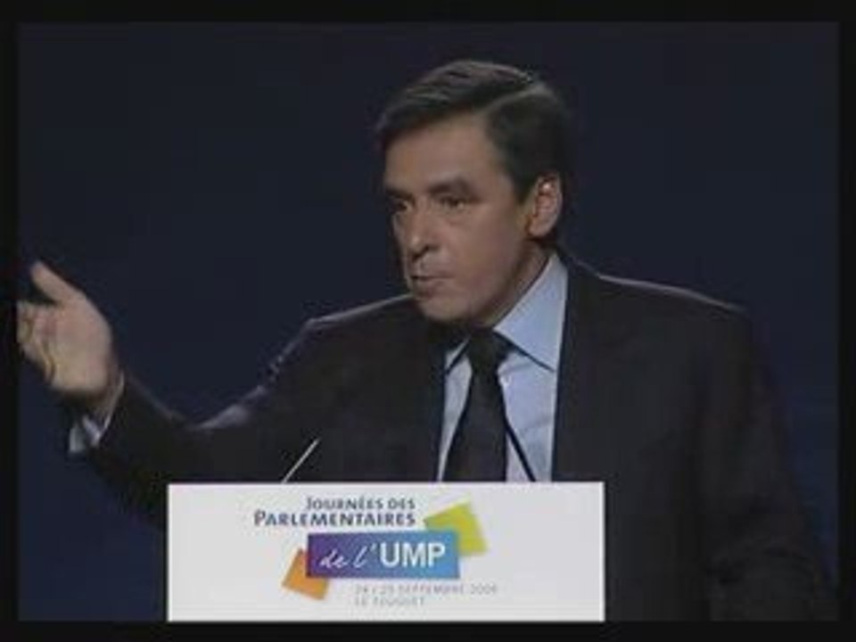 François Fillon - Discours aux Journées des Parlementaires