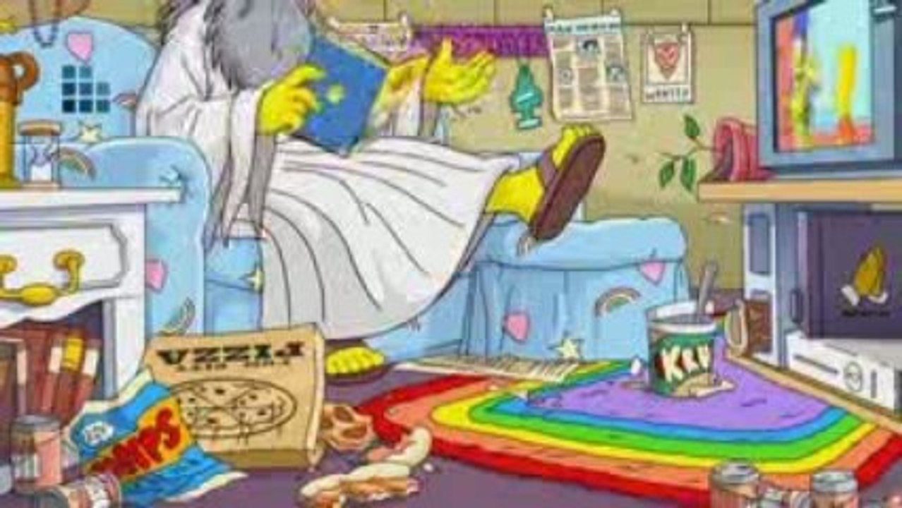 The Simpsons game ending: OH F***beeb