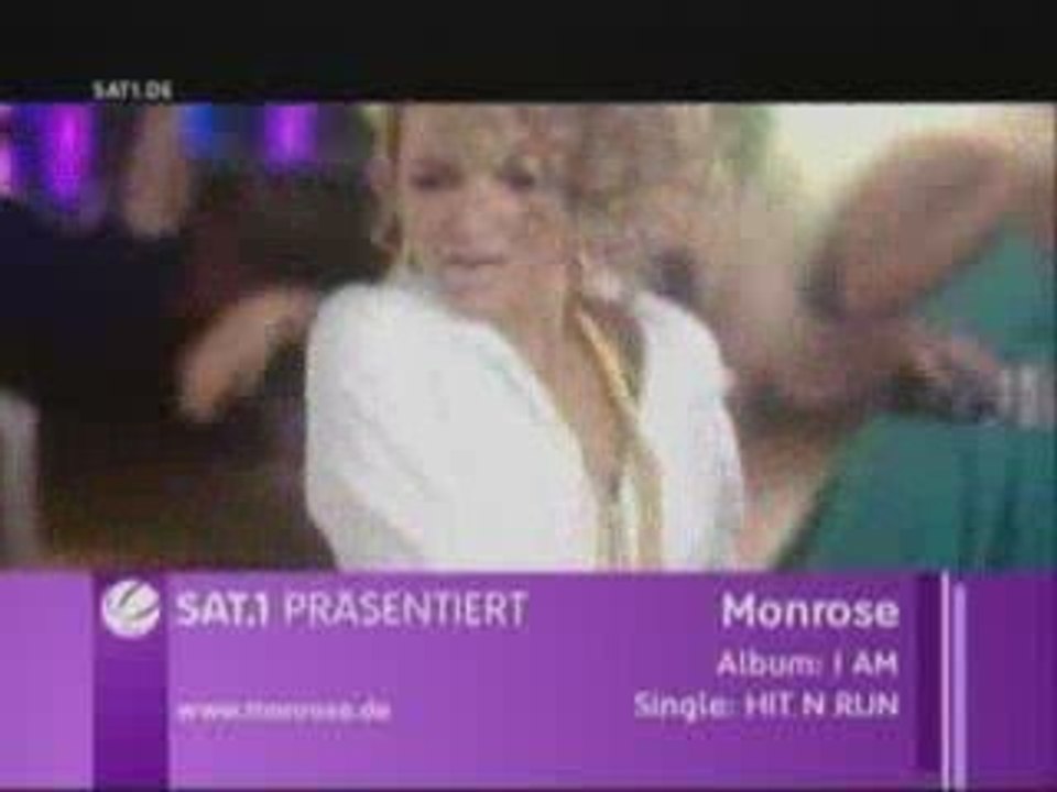 Monrose Trailer Album I Am & Single Hit`n`Run (SAT.1)