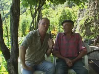 Aimé Delenne paysan cévenol à Pantostier Lozère