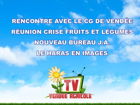 Journal TV Vendée Agricole 25 Septembre 2009