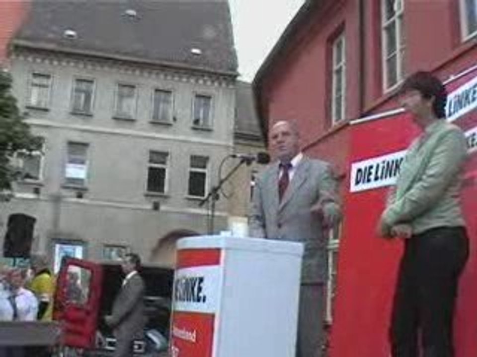 Gregor Gysi´s Komplette Rede in Ascherleben am 24.September