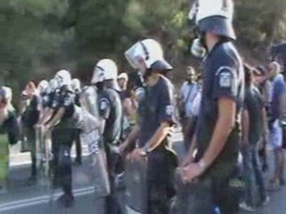 CAMP NO BORDER in LESVOS - AUGUST 2009