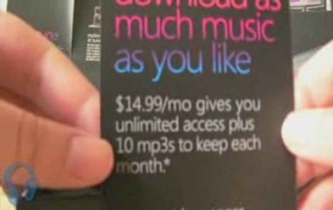 Déballage du Zune HD par GenerationMP3.com