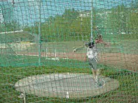 Athlé Entrainement 10 octobre 2009 lancer disque 38m50 -2-